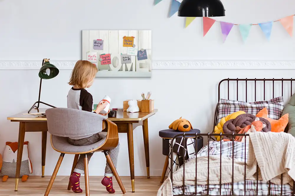 Tablă magnetică decorativă pentru mesaje familia și casa