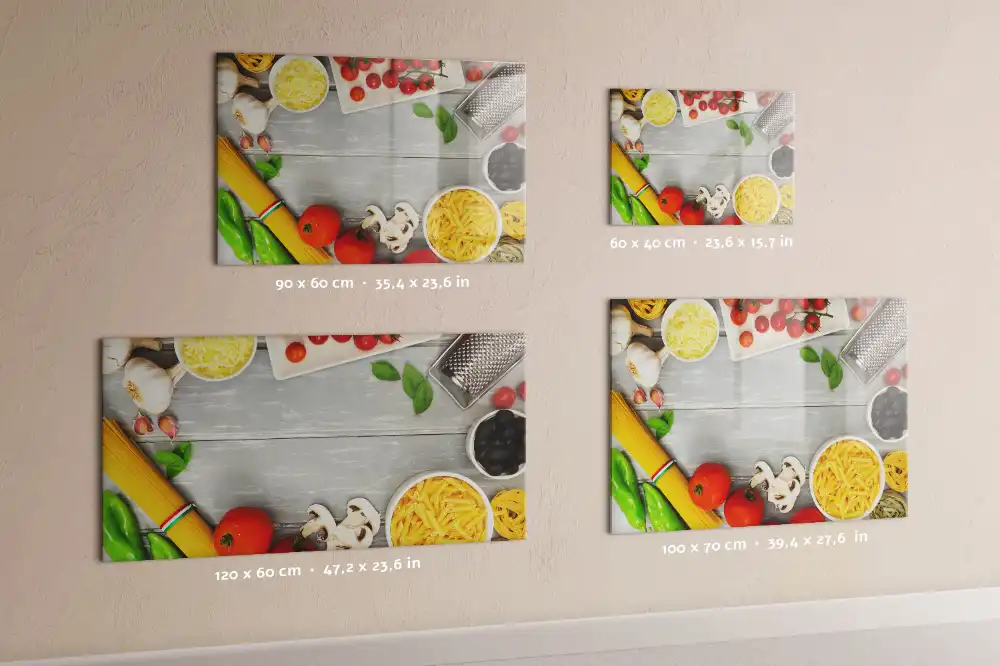 Tablă magnetică cu marker pentru ingrediente culinare