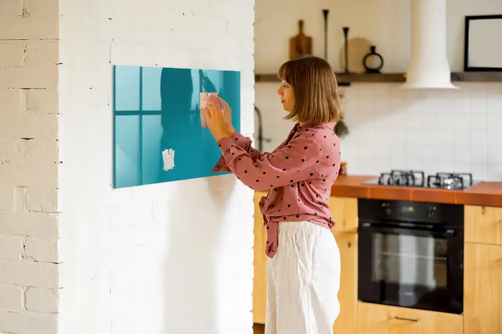 Tablă magnetică de culoare marină