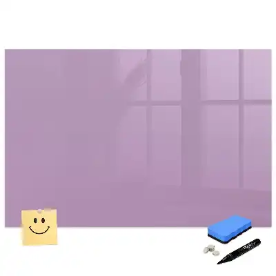 Tablă magnetică pentru marker de culoare liliachie