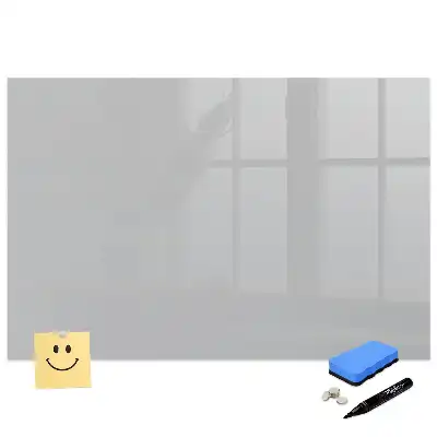 Tablă magnetică gri deschis pentru magneți