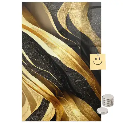 Tablă magnetică cu model cu linii abstracte