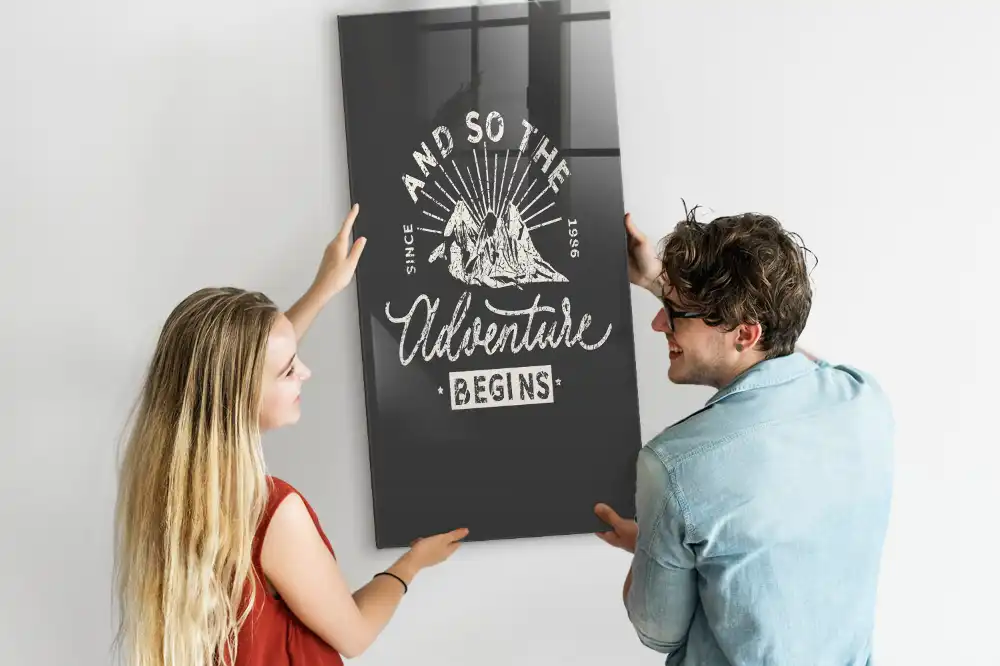 Tablă magnetică de perete cu design retro