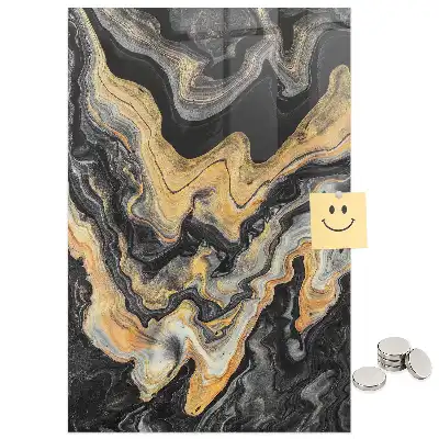 Tablă magnetică de perete cu model abstract