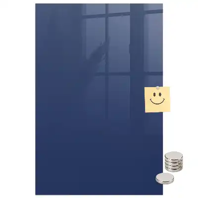 Tablă magnetică de perete bleumarin