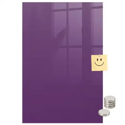 Tablă magnetică de perete violet