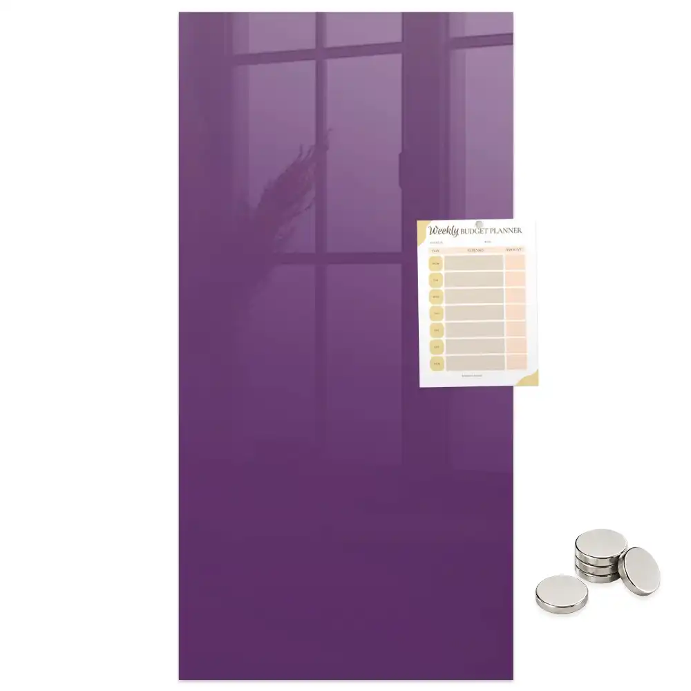 Tablă magnetică de perete violet