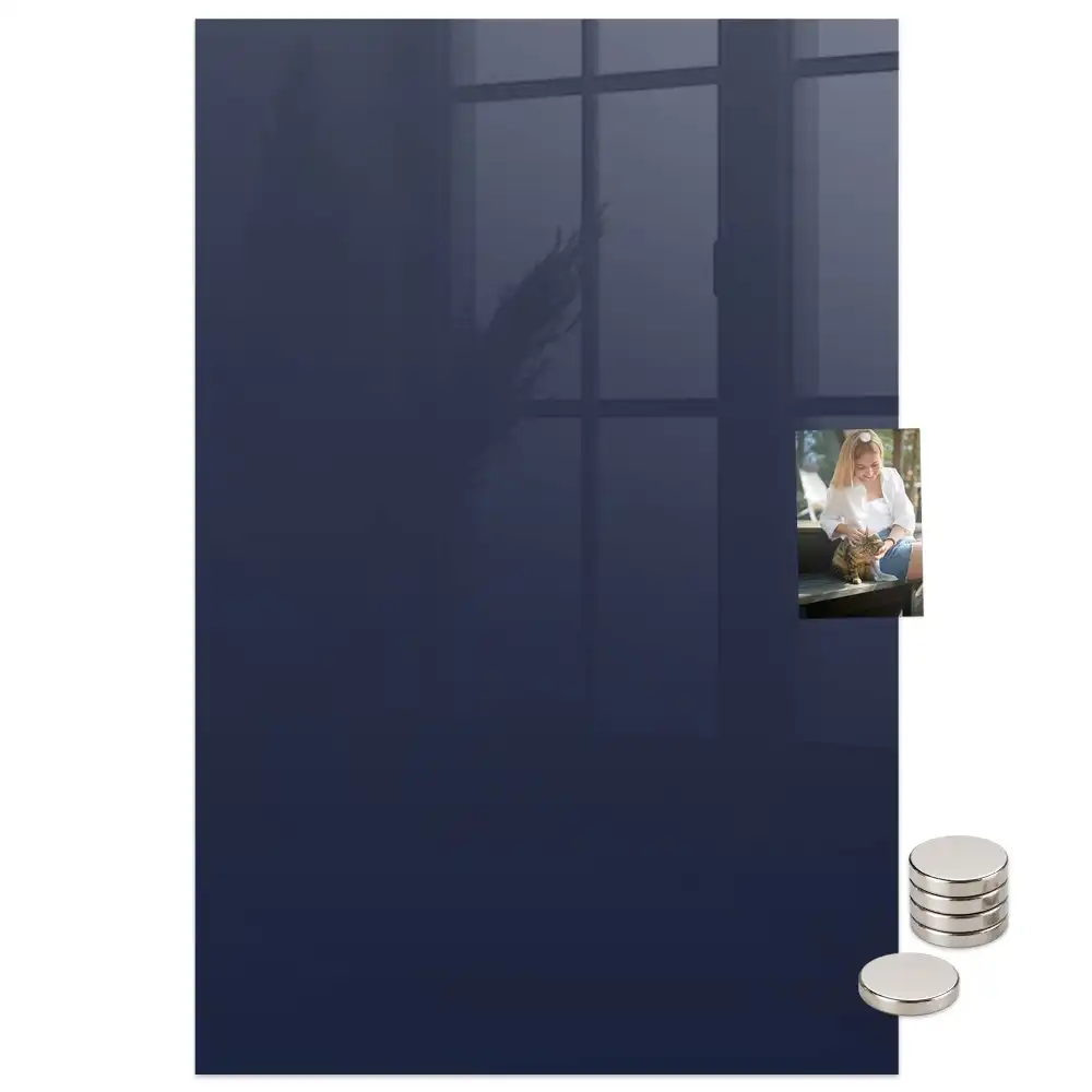 Tablă magnetică de culoare bleumarin închis
