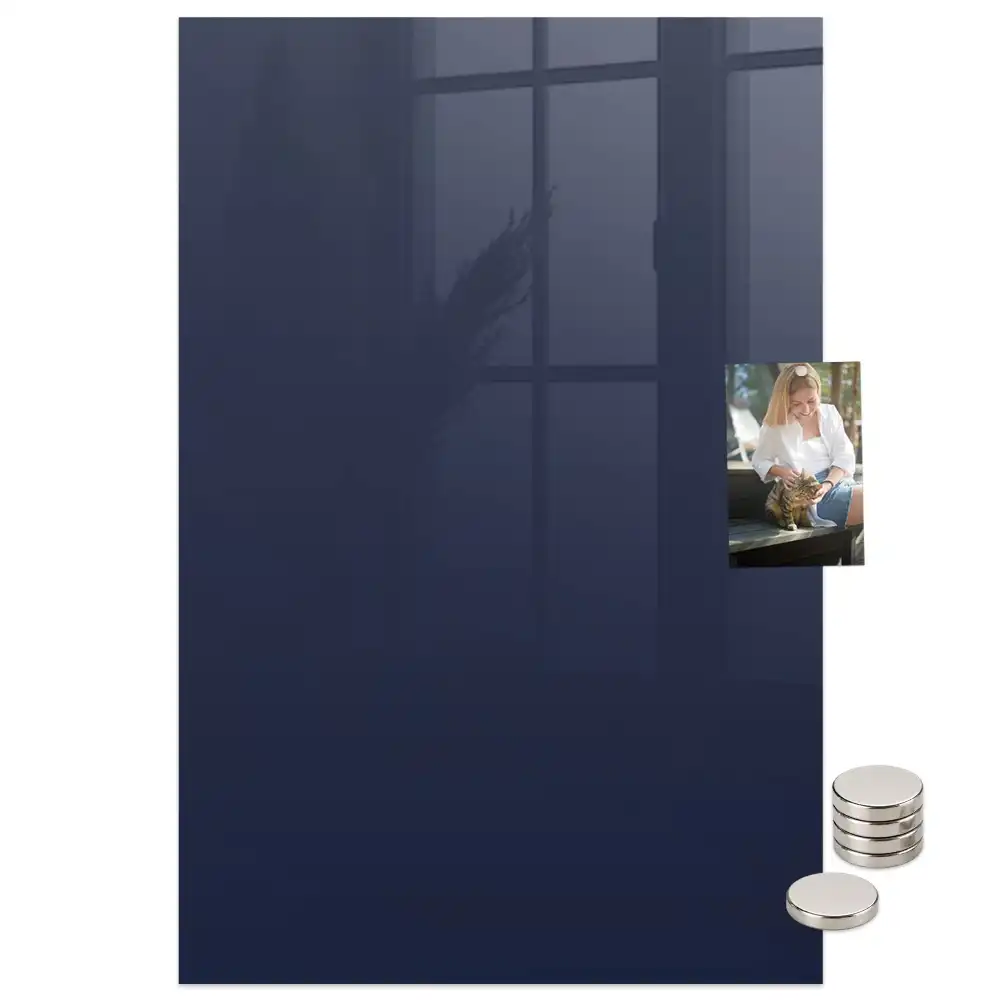 Tablă magnetică de culoare bleumarin închis