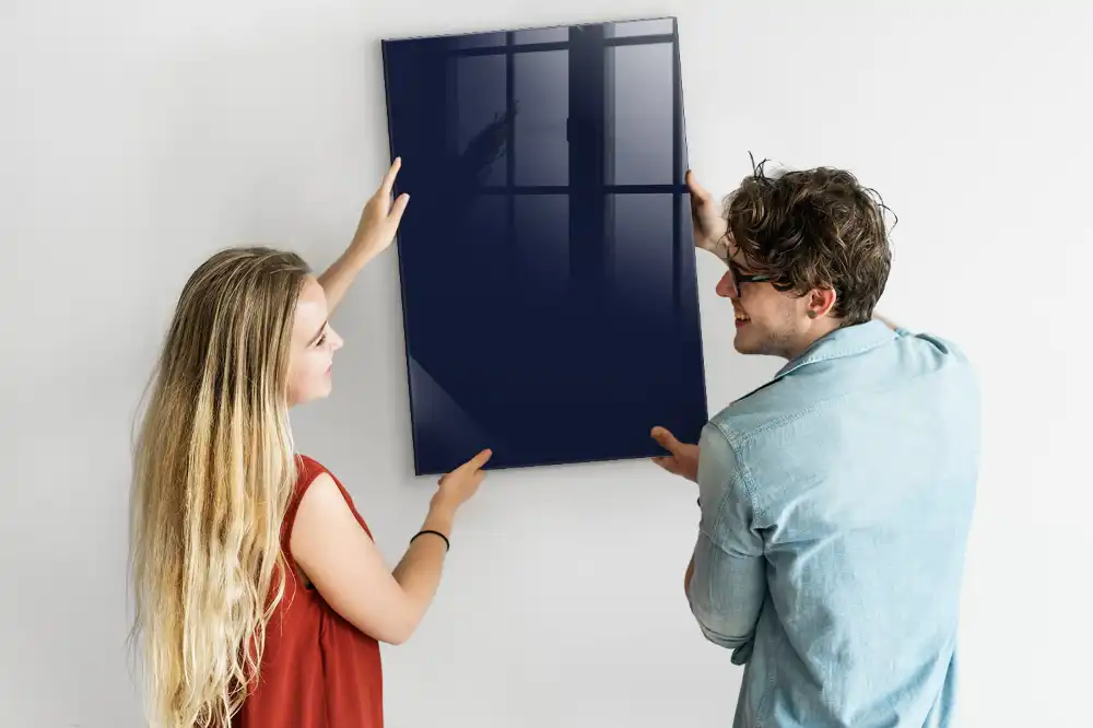 Tablă magnetică de culoare bleumarin închis
