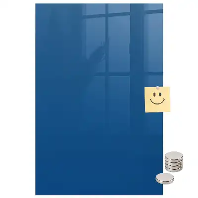 Tablă magnetică albastră