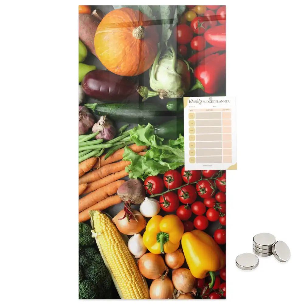 Tablă magnetică cu legume de toamnă