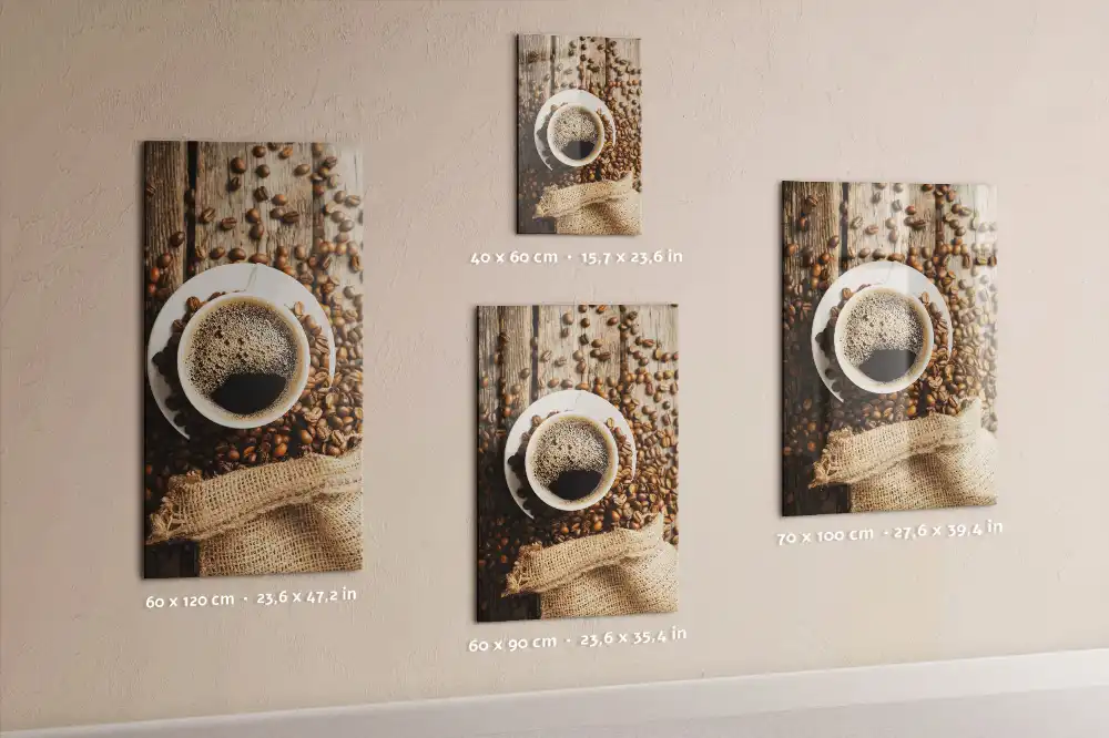 Tablă magnetică de perete în formă de ceașcă de cafea