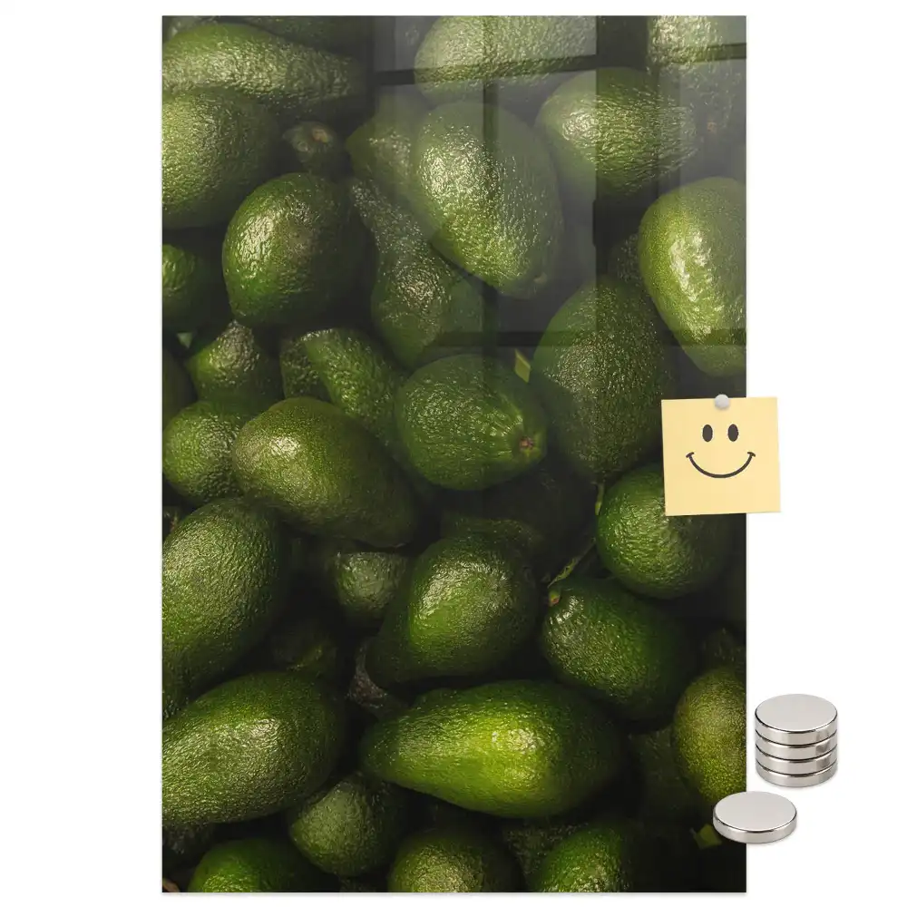 Tablă magnetică model avocado copt