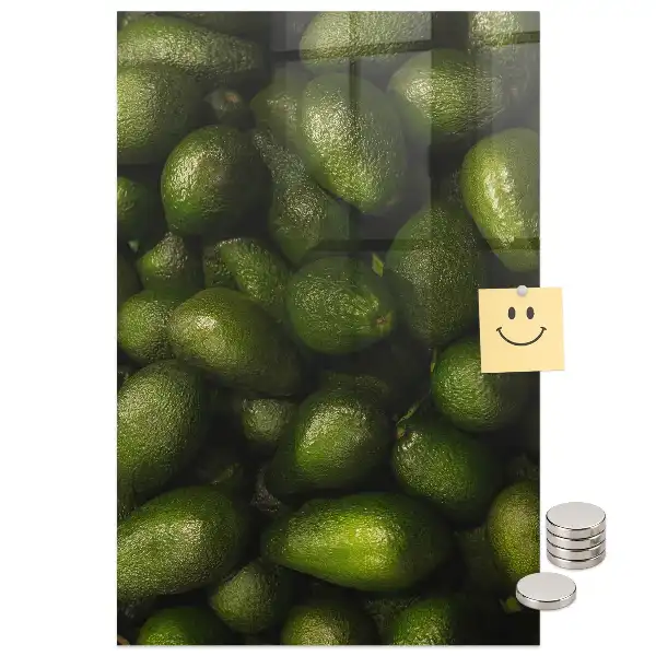 Tablă magnetică model avocado copt
