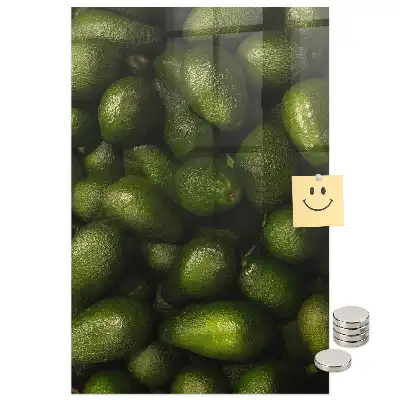 Tablă magnetică model avocado copt
