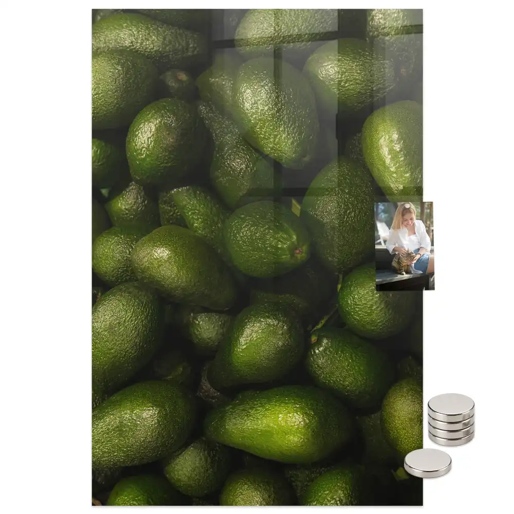 Tablă magnetică model avocado copt