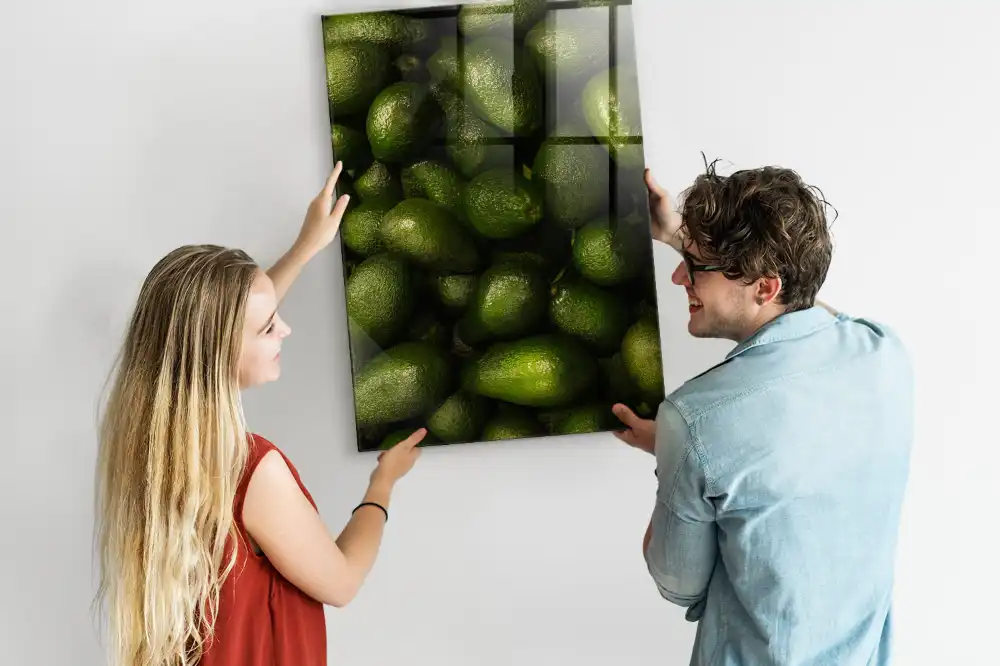 Tablă magnetică model avocado copt