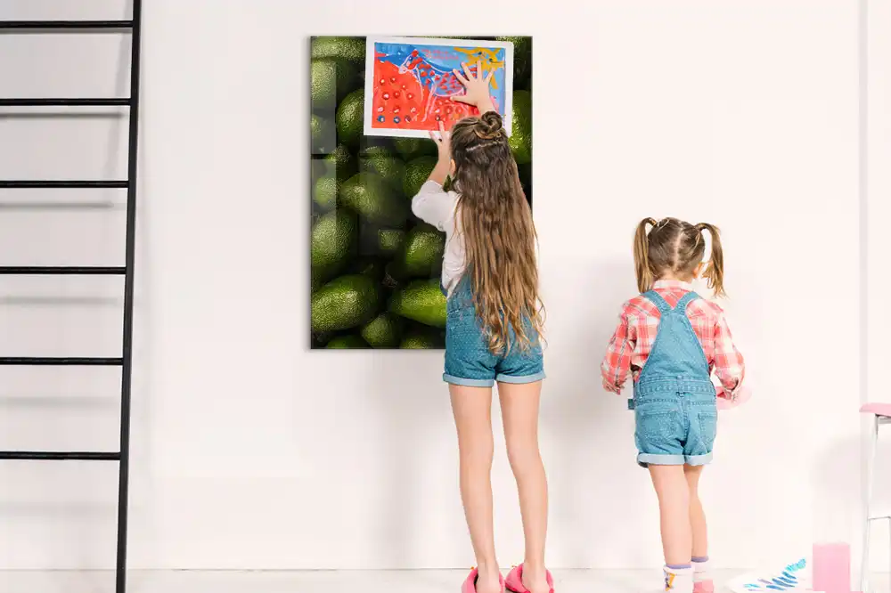 Tablă magnetică model avocado copt