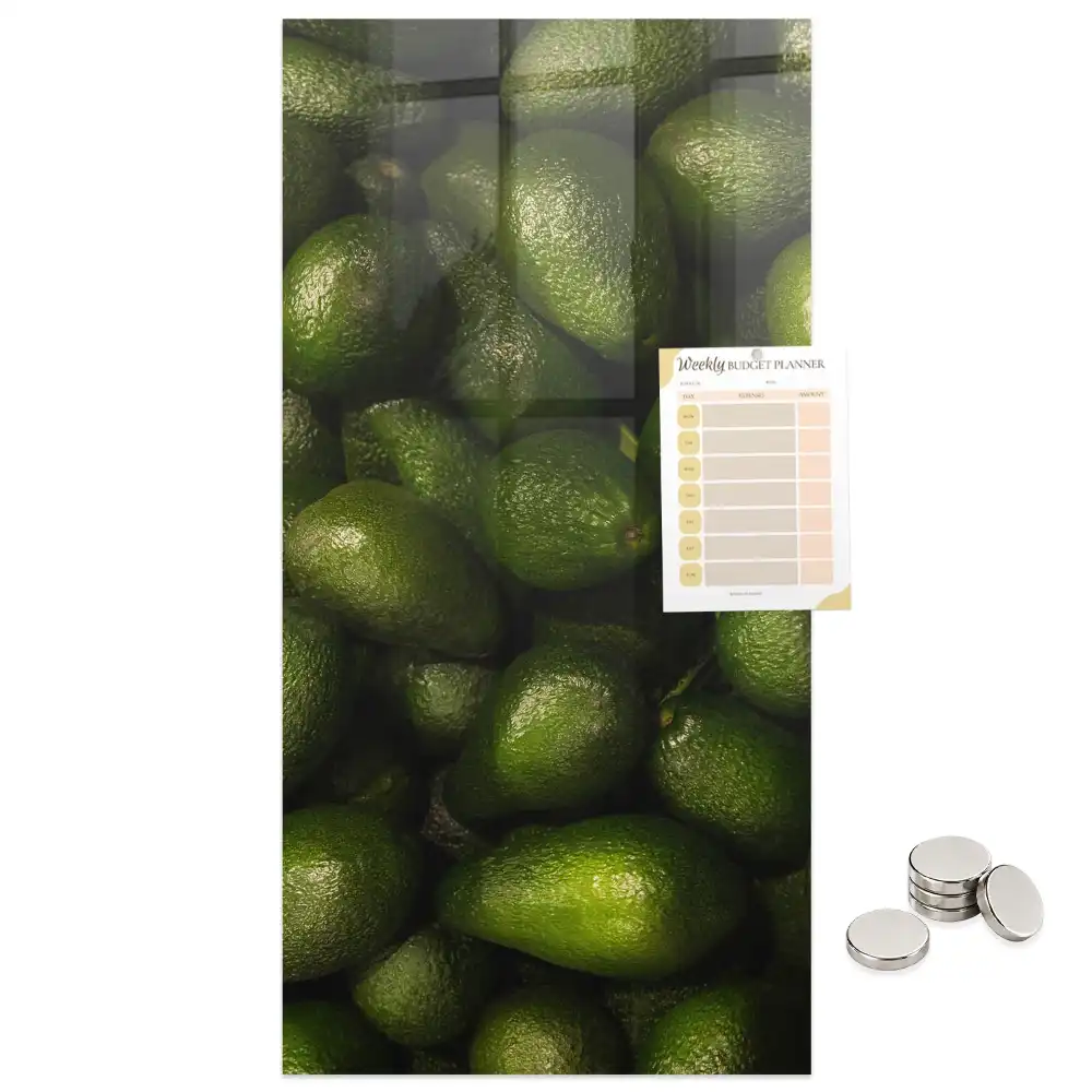 Tablă magnetică model avocado copt