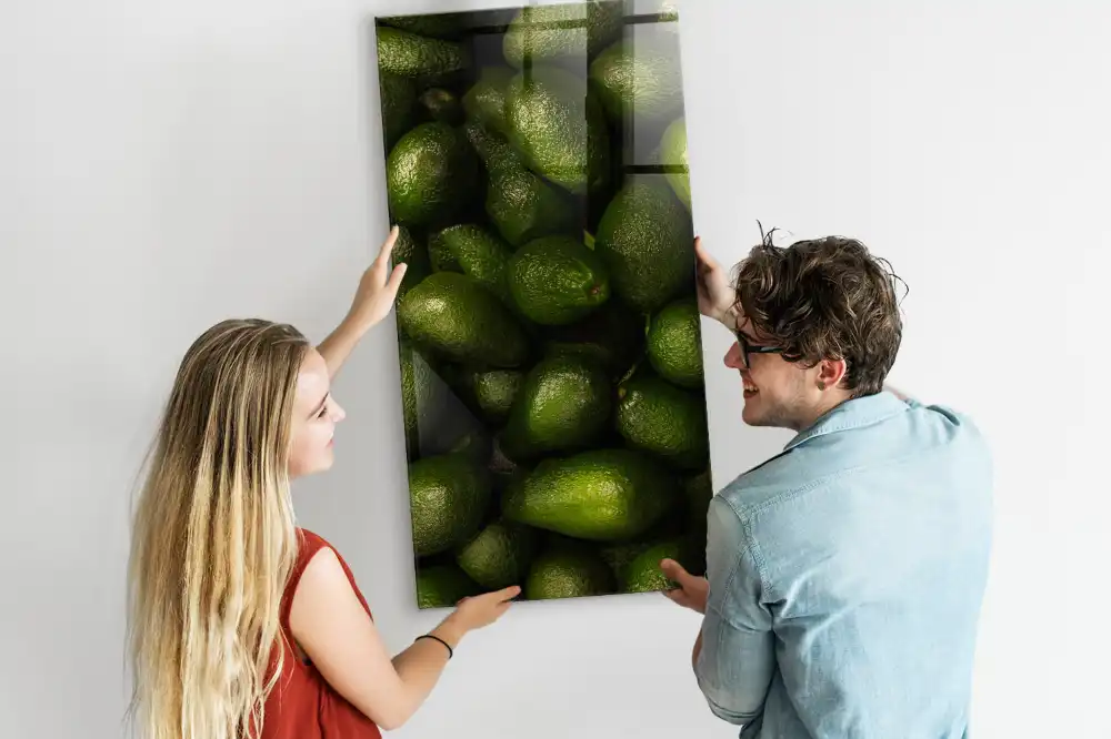 Tablă magnetică model avocado copt