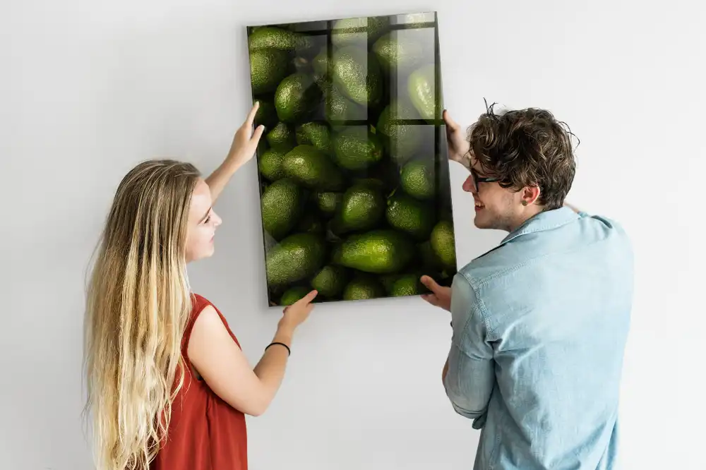 Tablă magnetică model avocado copt