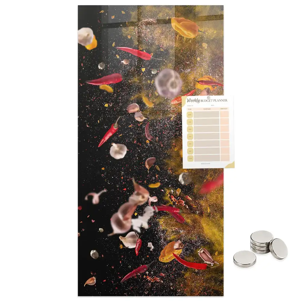 Tablă magnetică de perete Explozie de gusturi