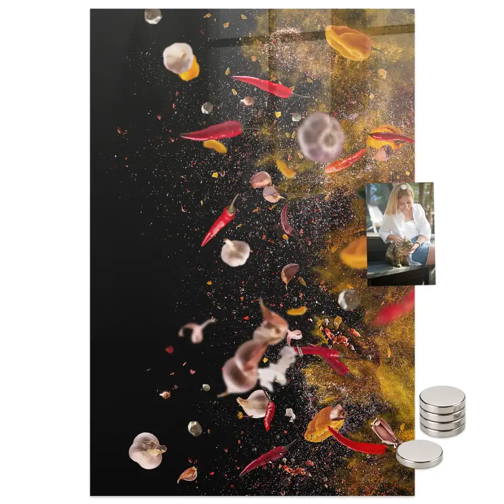 Tablă magnetică de perete Explozie de gusturi