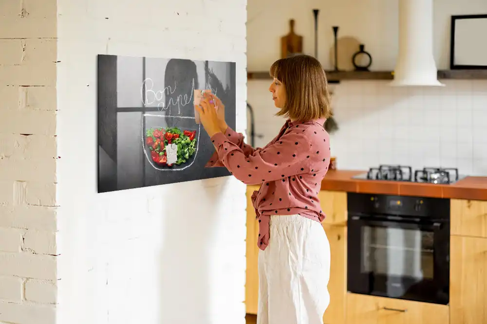 Tablă magnetică cu inscripția Bon Appétit