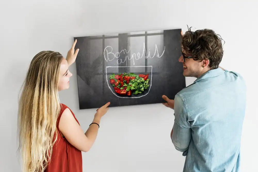 Tablă magnetică cu inscripția Bon Appétit