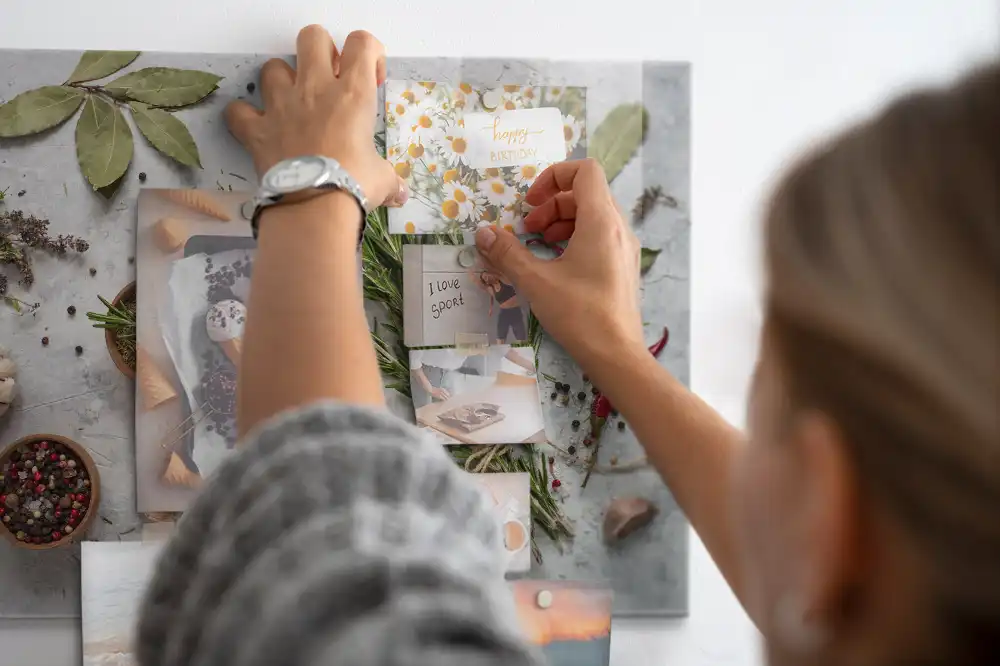 Tablă magnetică pentru magneți cu ierburi aromatice