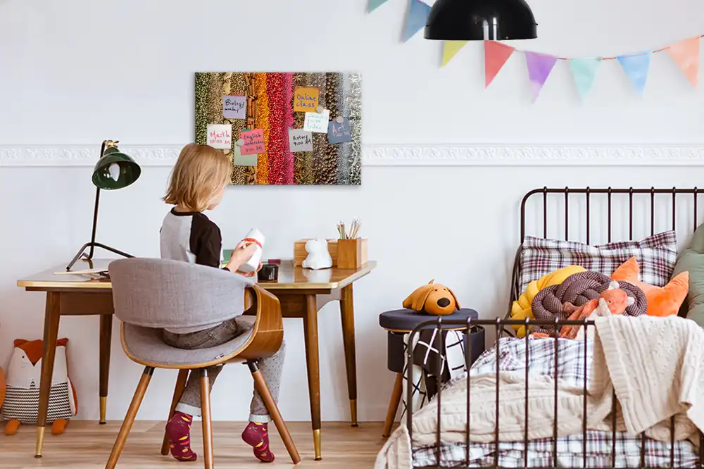 Tablă magnetică pentru condimente