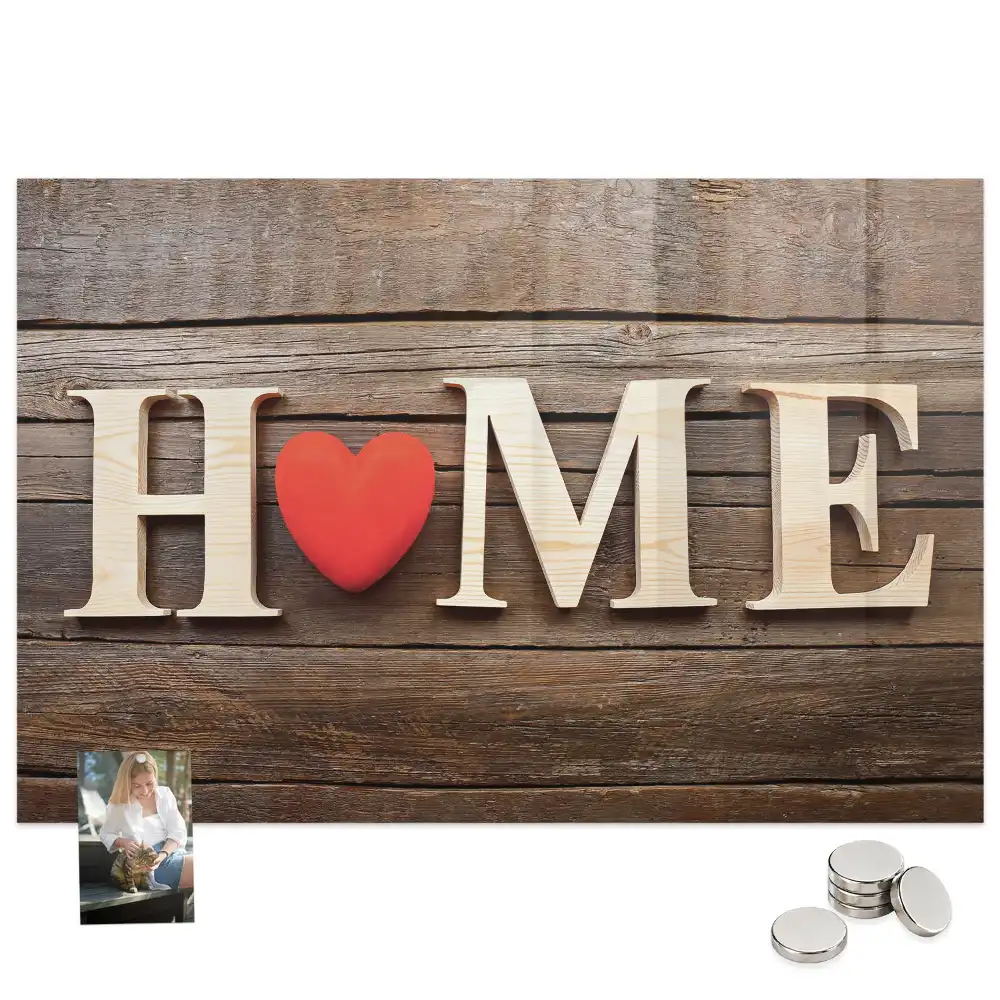 Tablă magnetică pentru inscripții Home