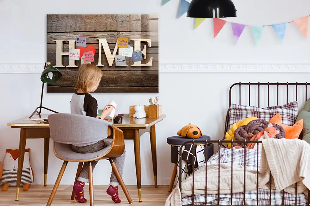 Tablă magnetică pentru inscripții Home