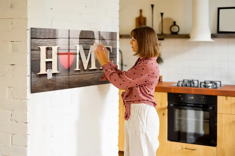 Tablă magnetică pentru inscripții Home