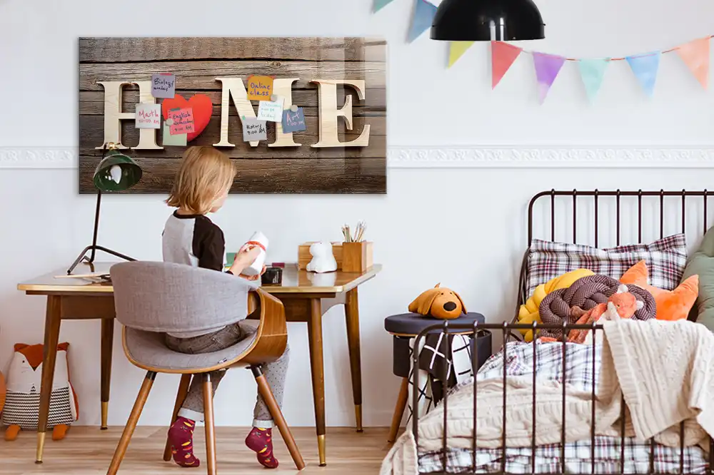 Tablă magnetică pentru inscripții Home