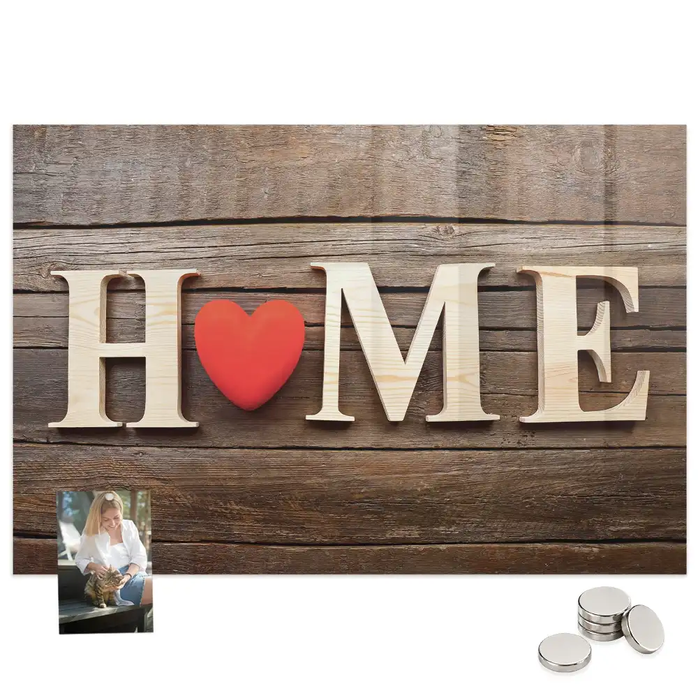 Tablă magnetică pentru inscripții Home