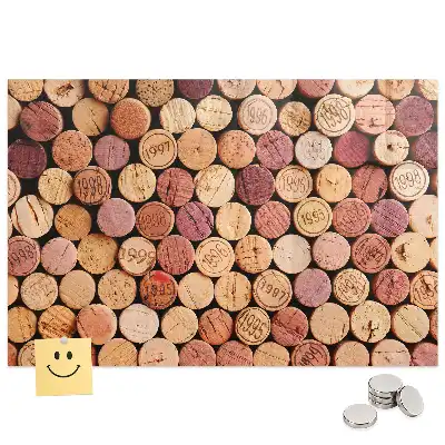Tablă magnetică pentru dopuri de sticlă
