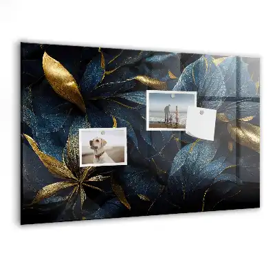 Tablă magnetică decorativă cu model floral