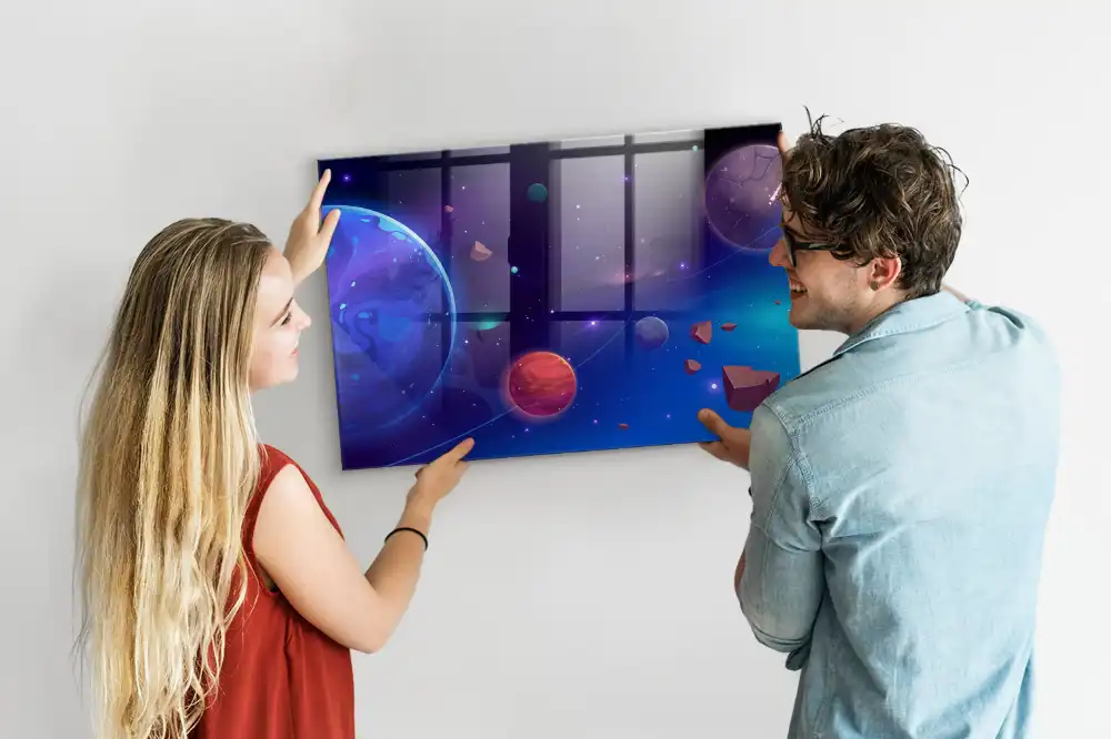 Tablă magnetică pentru magneți sistemul solar