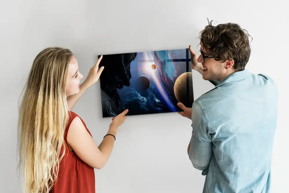 Tablă magnetică cu model nebuloasă stelară