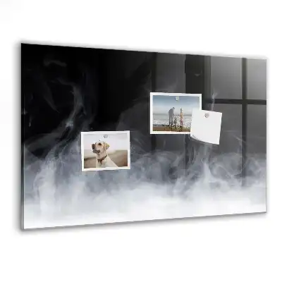 Tablă magnetică pentru magneți cu model dâre de fum