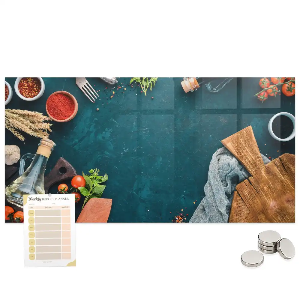 Tablă magnetică pentru accesorii de bucătărie