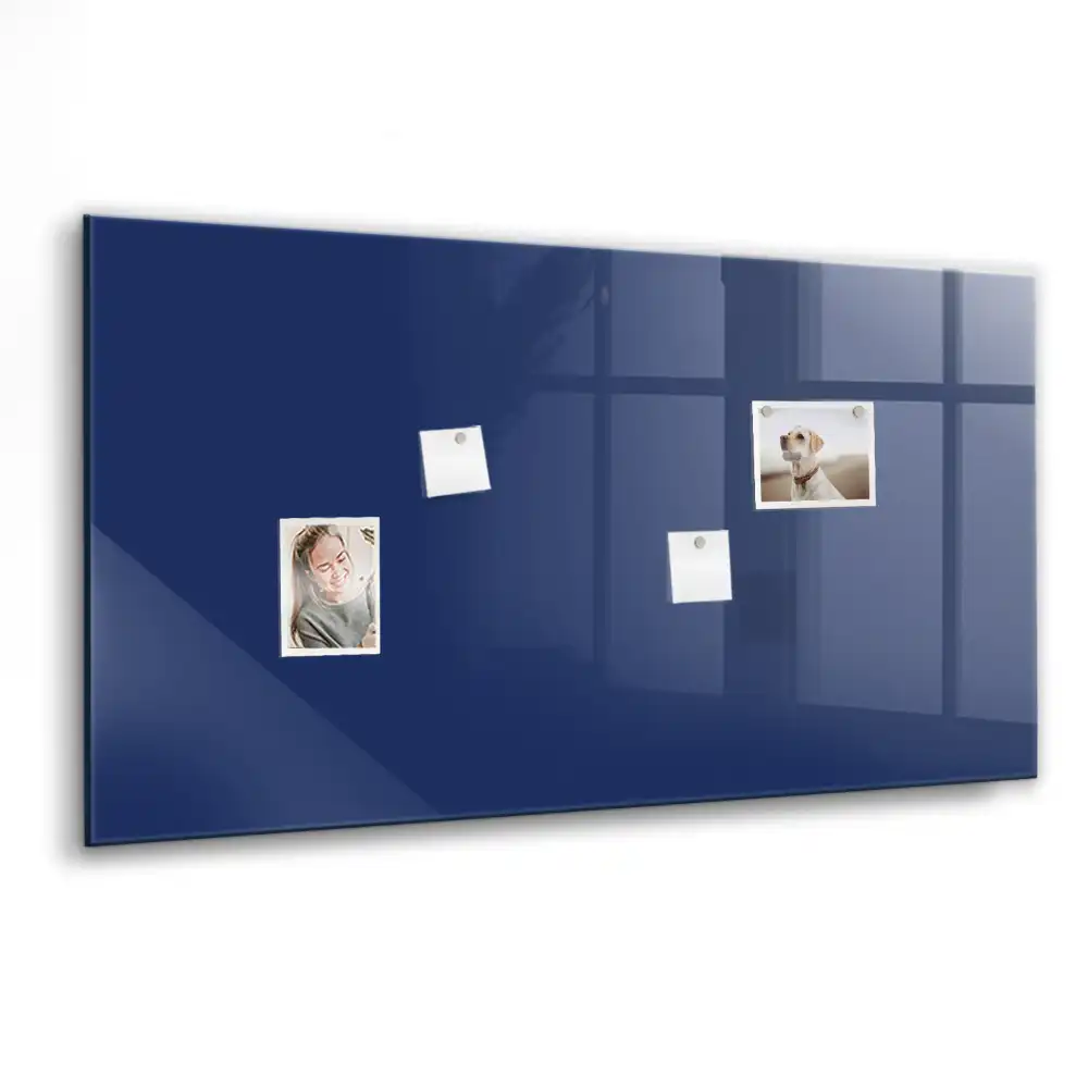 Tablă magnetică de culoare bleumarin