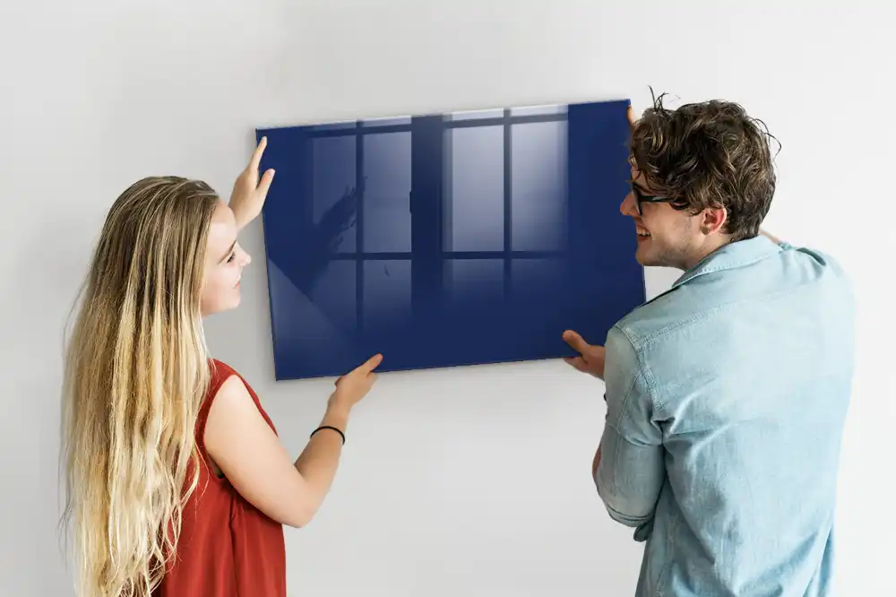 Tablă magnetică de culoare bleumarin