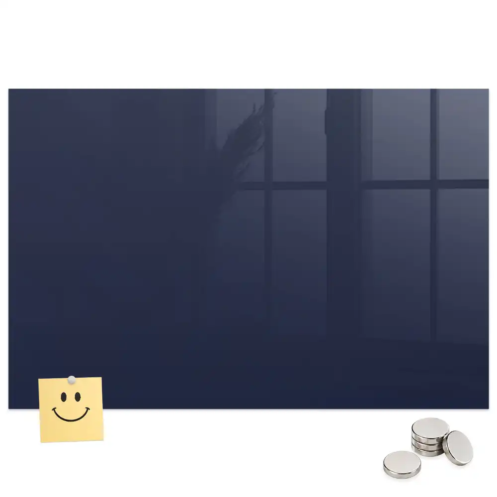 Tablă magnetică pentru magneți de culoare bleumarin închis