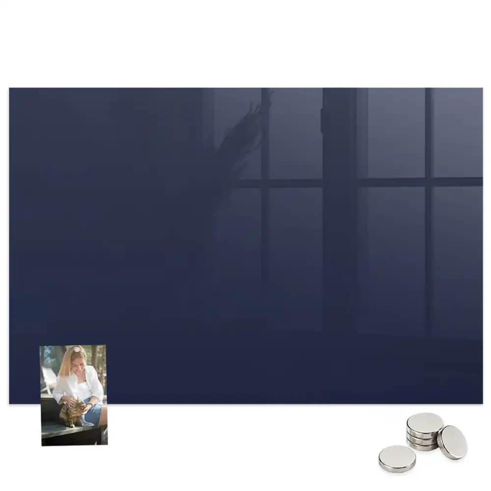 Tablă magnetică pentru magneți de culoare bleumarin închis