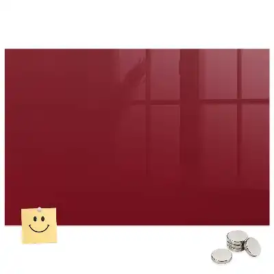 Tablă magnetică de culoare burgund